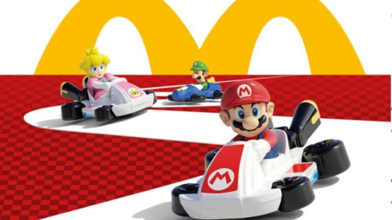 mario kart no mclanche feliz